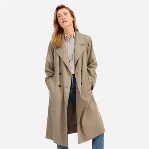 Everlane drape trench